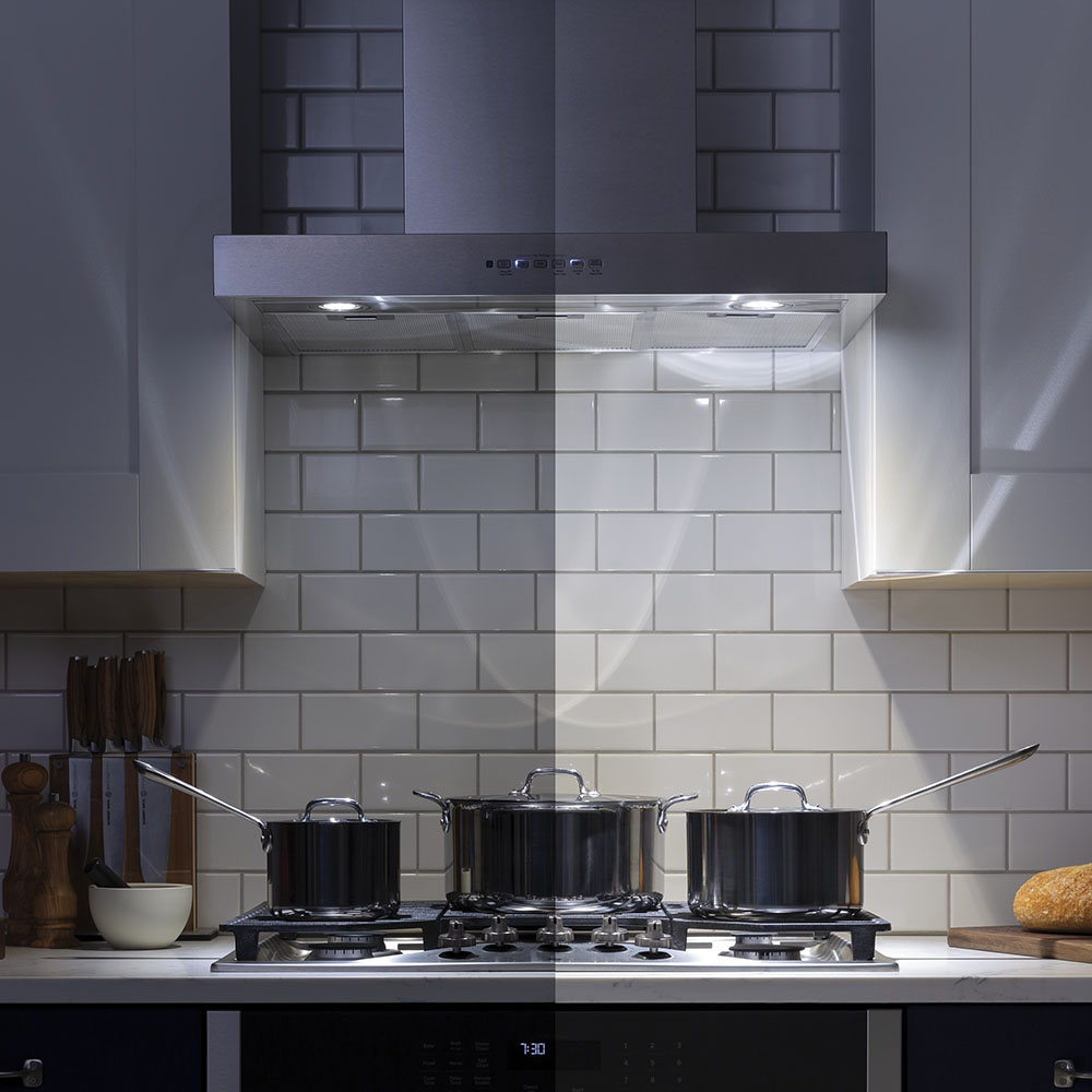 Highlight Mabe Image about Dual LED Dimmable Lighting